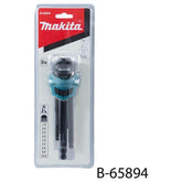 Makita B-65894 9pcs Hex Key Wrench Set - Ball End - KHM Megatools Corp.